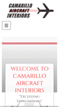 Mobile Screenshot of camarilloaircraftinteriors.com